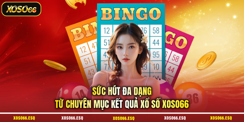 Sức hút đa dạng từ chuyên mục kết quả xổ số XOSO66 